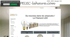 Desktop Screenshot of lampelec-lehavre.com