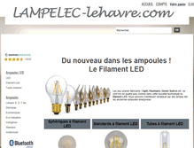 Tablet Screenshot of lampelec-lehavre.com